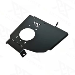 Base / Plate for fixing handbrake without holes for BMW E36 tunnel Black