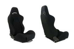 Racing seat DRAGO Velvet Black