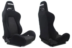 Racing seat DRAGO Bride Velvet Black