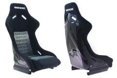 Racing seat EVO Bride Velvet Black Grey