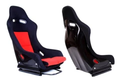 Racing seat GTR Velvet Black Red