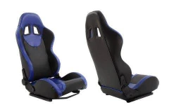 Racing seat MONZA PVC Blue