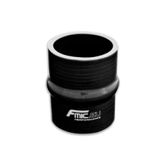 Hump FMIC 102mm silicone anti-vibration connector Black