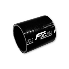 Straight silicone connector FMIC 102mm 10CM Black