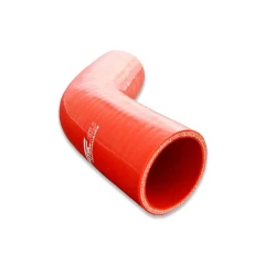 Silicone elbow FMIC 45 ° 102mm Red