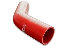 Silicone Elbow FMIC 45 ° 63 / 80mm Red