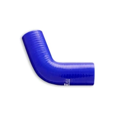 Silicone elbow FMIC 67 ° 102mm Blue