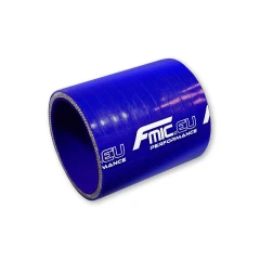 Straight silicone connector FMIC 102mm 10CM Blue