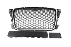 Grill Audi A3 8P RS-Style Chrome-Black 09-12