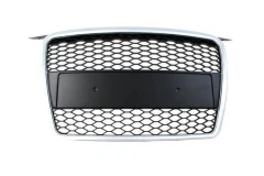 Grill Audi A3 8P RS-Style Silver-Black 05-08