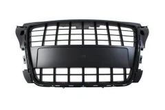 Grill Audi A3 8P S8-Style Bright Black 09-12