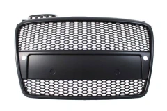 Grill Audi A4 B7 RS-Style Black 05-08 PDC