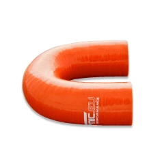 Silicone elbow FMIC 180 ° 35mm Orange