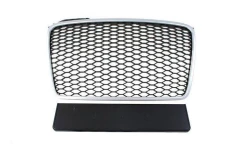 Grill Audi A4 B7 Silver-Black 04-08