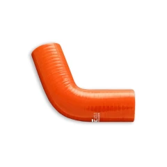 FMIC 67 ° 102mm silicone elbow Orange