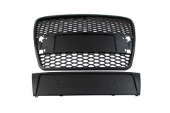 Grill Audi A6 C6 RS-Style Gloss Black 04-09