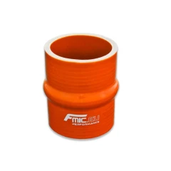 Silicon anti-vibration connector hump FMIC 63mm Orange