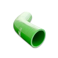 Silicone elbow FMIC 45 ° 102mm Green