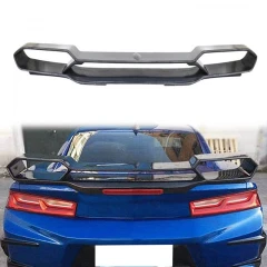 Lip Spoiler Chevrolet Camaro 2016 ABS Dark Grey