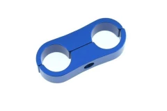 Billet aluminum line bracket 24mm