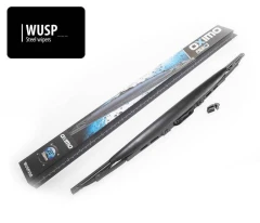 Frame type silicon wiperblade with spoiler 475 mm