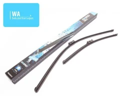 Front set dedicated silicon wiperblades Alfa Romeo 147 GT