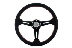 Steering wheel Pro 350mm offset:40mm Leather Black