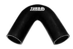 Elbow 135deg TurboWorks Black 30mm