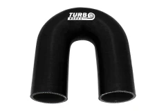 Elbow 180deg TurboWorks Black 30mm