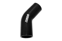 Elbow 45deg TurboWorks Black 10mm