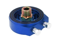 Oil filter adapter Turboworks Blue