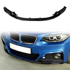 Front Splitter BMW M240i 14-20 Gloss Black