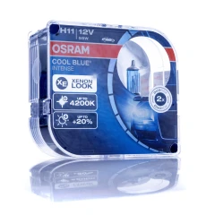 Żarówki H11 OSRAM COOL BLUE Intense 12V 55W DUO