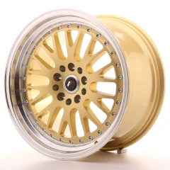 JR Wheels JR10 18x9,5 ET40 5x112/114 Gold w/Machined Lip