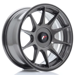 JR Wheels JR11 15x7 ET30 Blank Hyper Gray