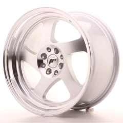 JR Wheels JR15 17x9 ET25 4x100/108 Machined Silver