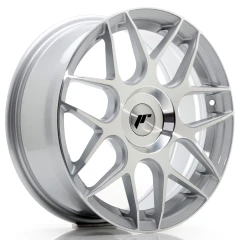 JR Wheels JR18 17x7 ET20-40 Blank Machined Silver