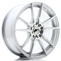 JR Wheels JR21 17x7 ET25 4x100/108 Silver Machined