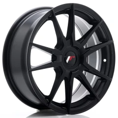 JR Wheels JR21 17x7 ET25-40 Blank Matt Black