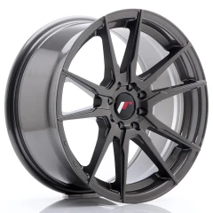 JR Wheels JR21 17x8 ET35 4x100/114 Hyper Gray