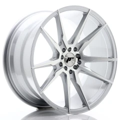 JR Wheels JR21 19x9,5 ET35 5x100/120 Silver Machined Face