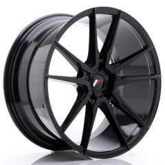 JR Wheels JR21 21x10 ET15-48 5H BLANK Glossy Black