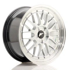 JR Wheels JR23 18x8,5 ET40-48 5H BLANK Hyper Silver w/Machined Lip