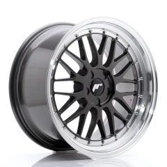 JR Wheels JR23 19x9,5 ET20-48 5H BLANK Hyper Gray w/Machined Lip