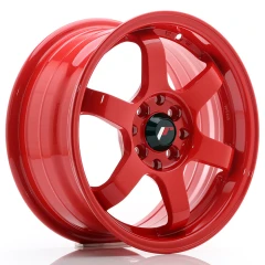 JR Wheels JR3 15x7 ET40 4x100/114 Red