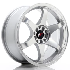 JR Wheels JR3 17x8 ET35 5x100/114 Matt Silver Machined Face