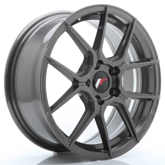 JR Wheels JR30 17x7 ET40 5x112 Hyper Gray