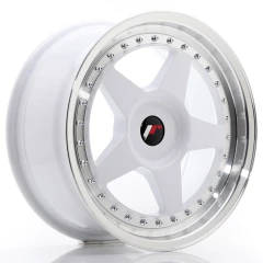 JR Wheels JR6 17x8 ET20-35 BLANK White