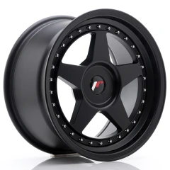 JR Wheels JR6 17x9 ET20-35 BLANK Matt Black