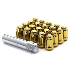 FORGED STEEL JAPAN RACING NUTS JN2 12X1,5 GOLD